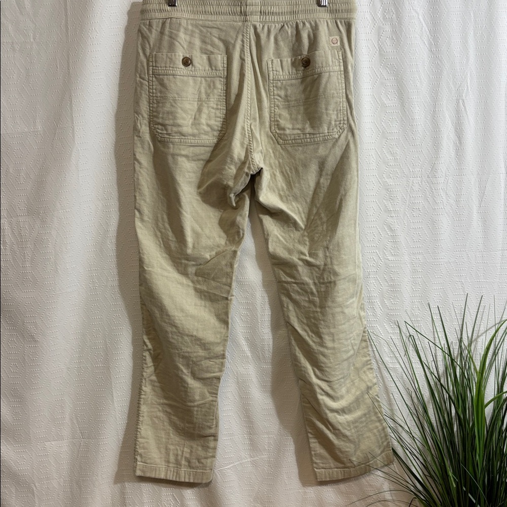 Marine Layer Beige Drawstring Pants - image 8